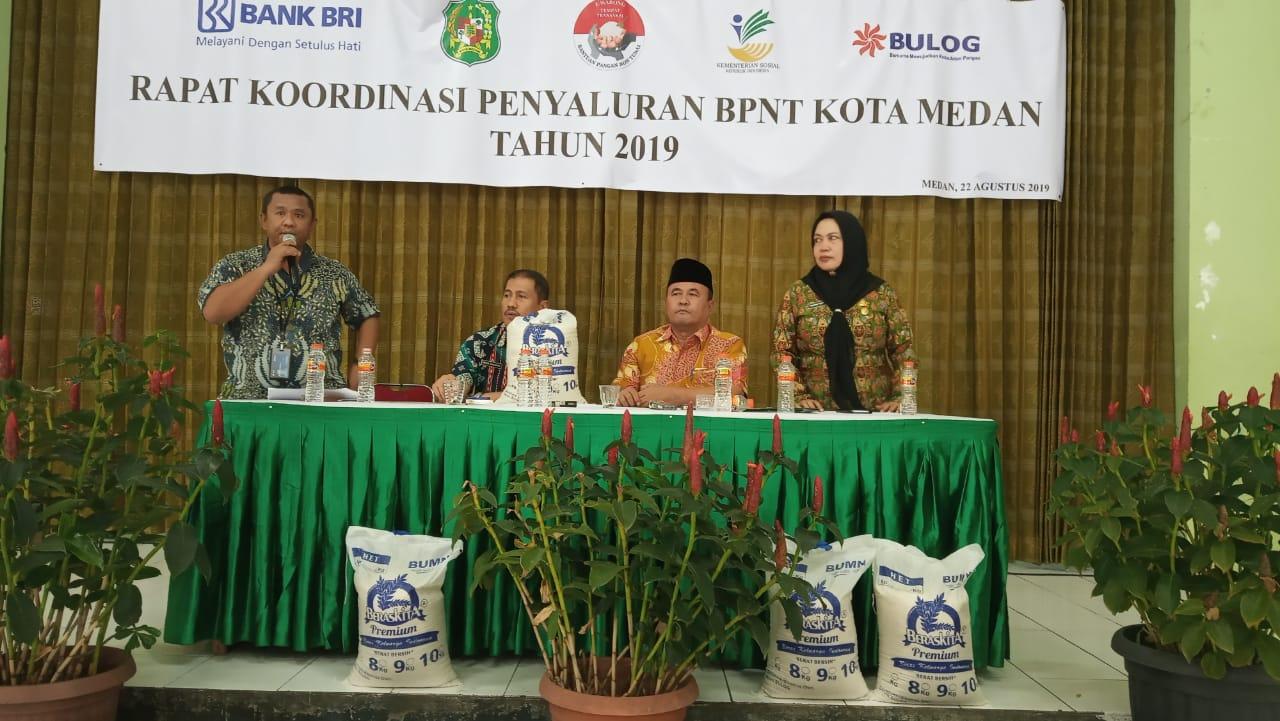 Bulog Medan, Siap Salurkan Bantuan Pangan Non Tunai Mulai September
